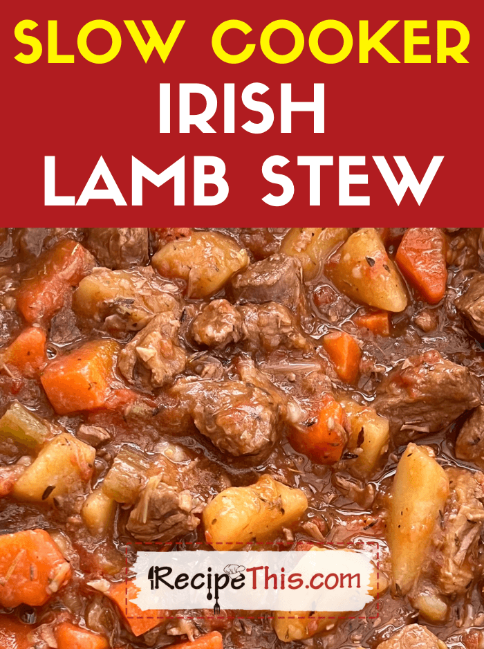 gradual cooker irish lamb stew recipe  Instantaneous Pot Irish Crimson meat Stew slow cooker irish lamb stew recipe