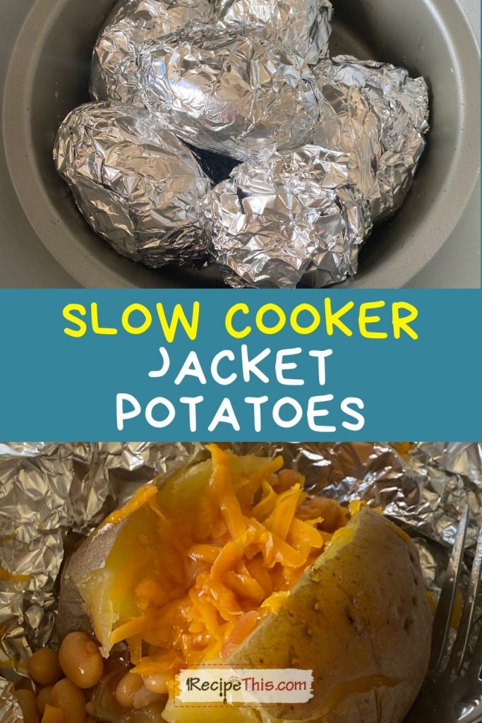 slow cooker jacket potato recipe
