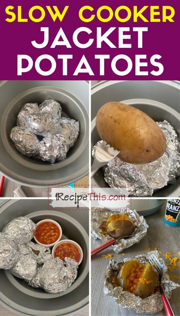 slow cooker jacket potatoes how to make