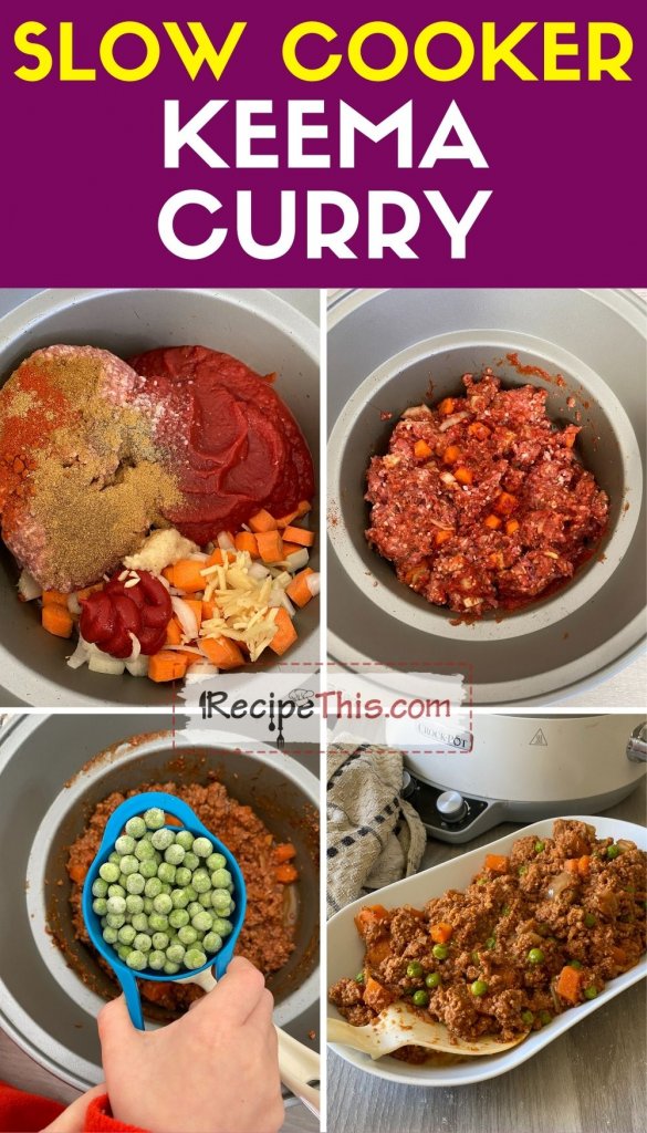 slow cooker keema curry step by step