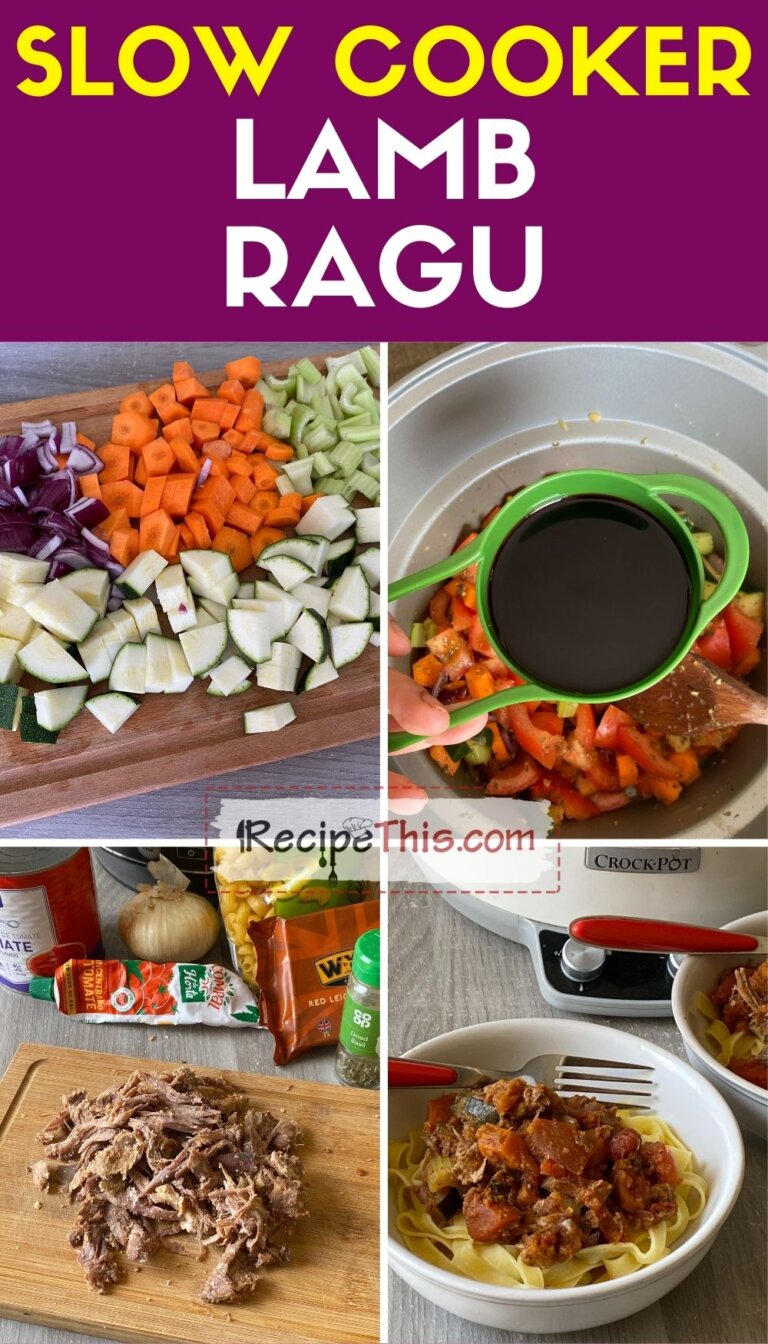 Recipe This Slow Cooker Leftover Lamb Ragu