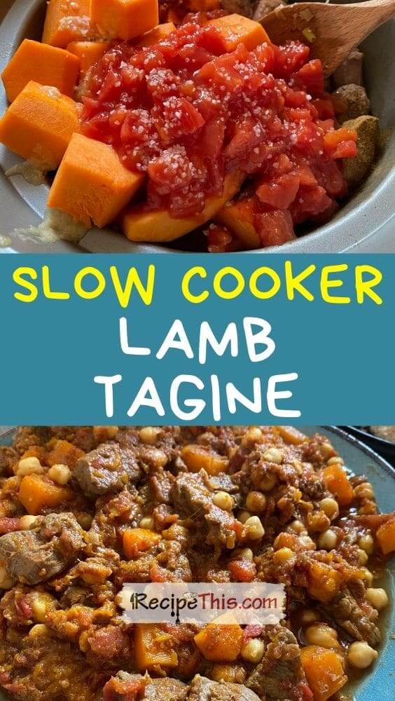 slow cooker lamb tagine recipe