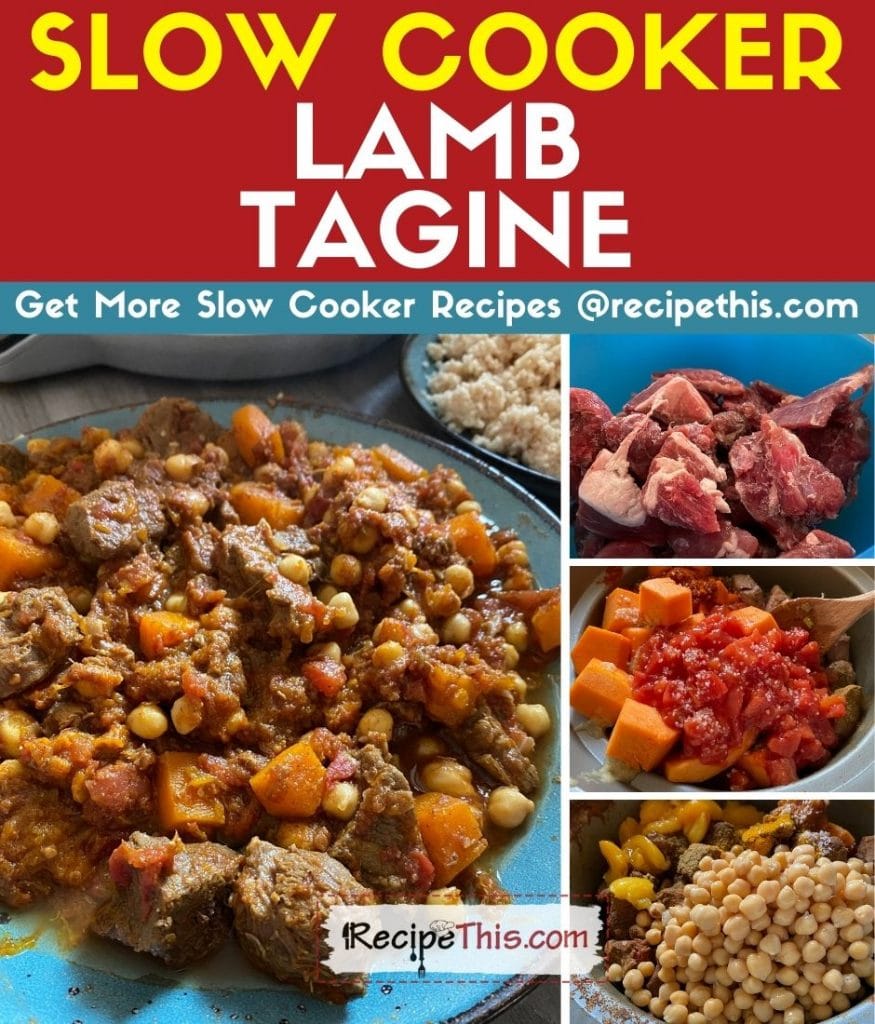 slow cooker lamb tagine step by step