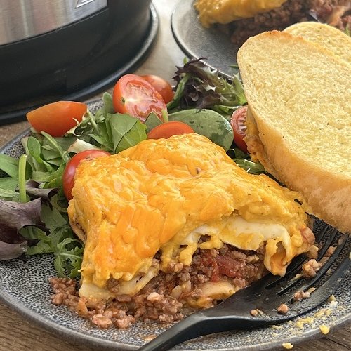 slow cooker lasagne