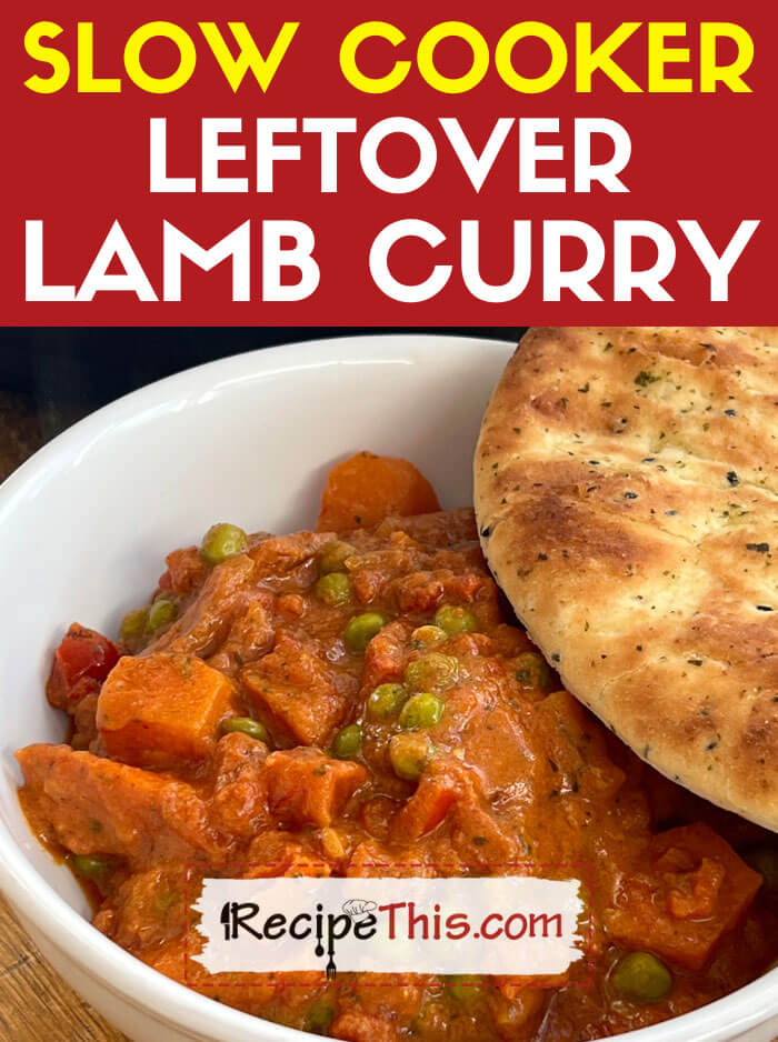 Slow Cooker Leftover Lamb Curry