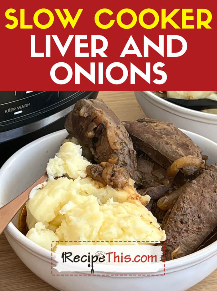 Slow Cooker Liver And Onions