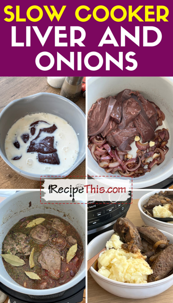 Recipe This  Slow Cooker Liver And Onions