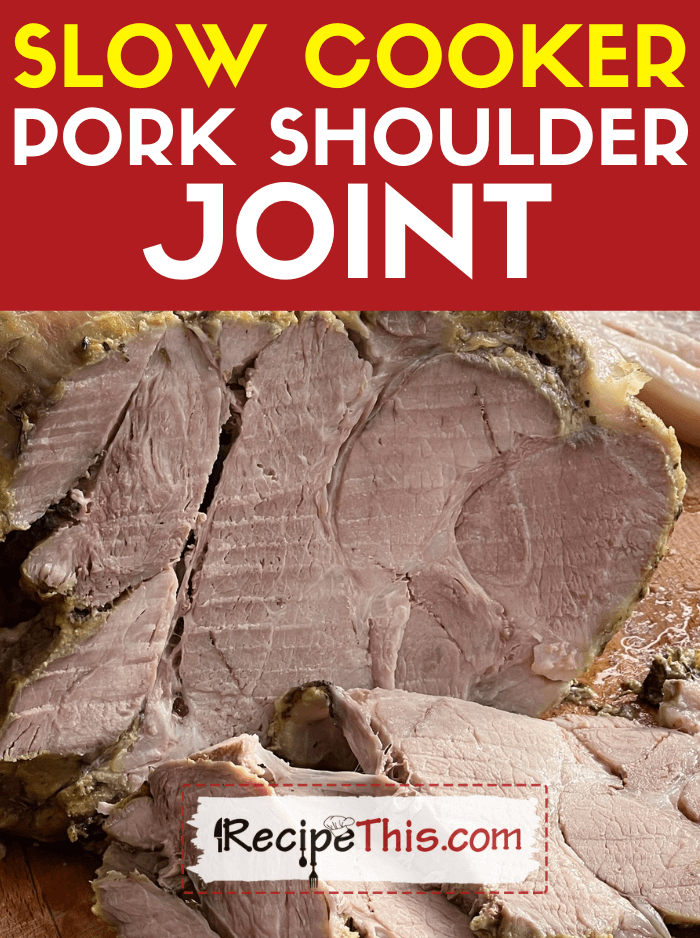 Slow Cooker Pork Shoulder – Recipe This