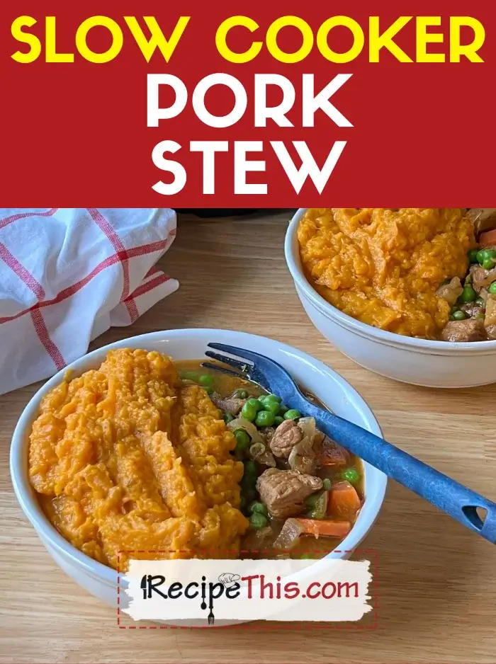 Slow Cooker Pork Stew
