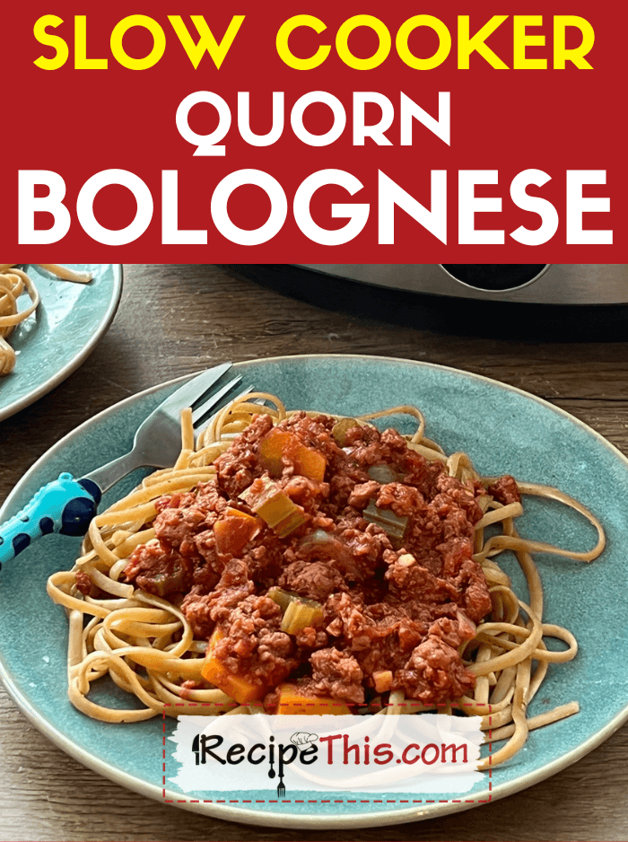 Recipe This | Slow Cooker Quorn Bolognese