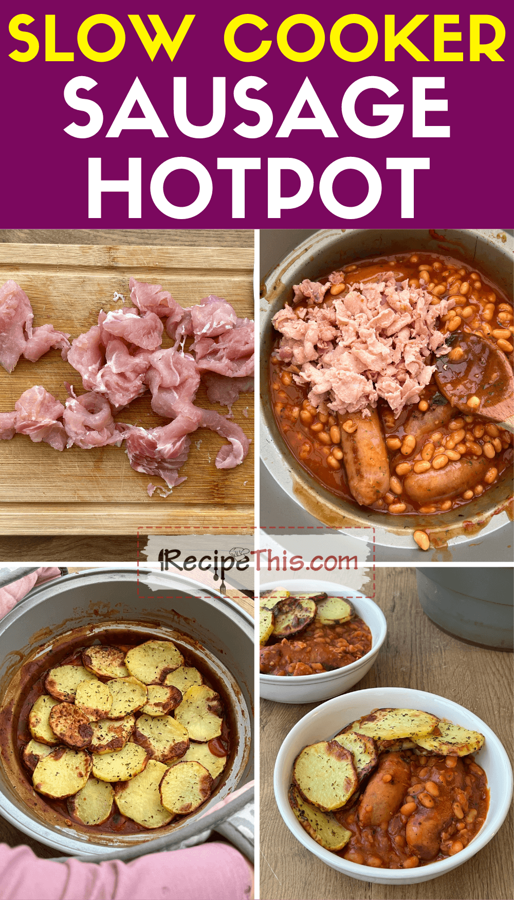 Recipe This Slow Cooker Sausage Hotpot