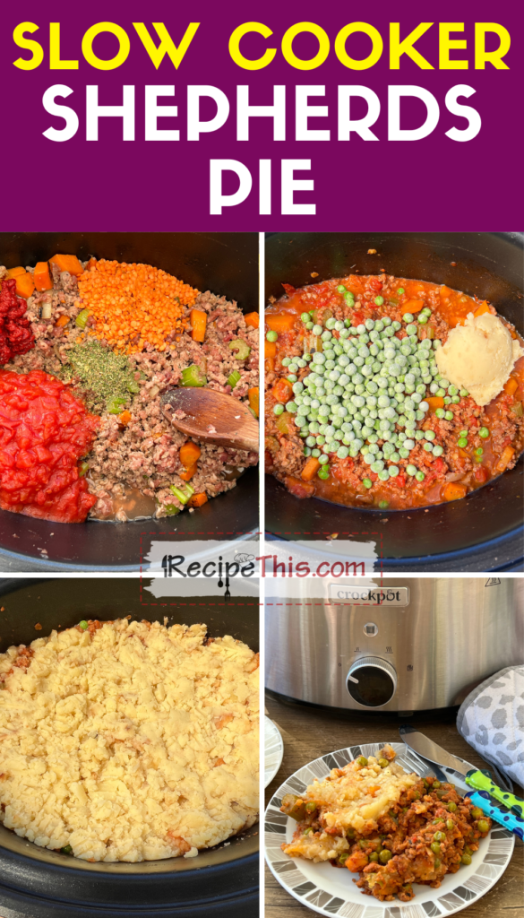 slow cooker shepherds pie step by step