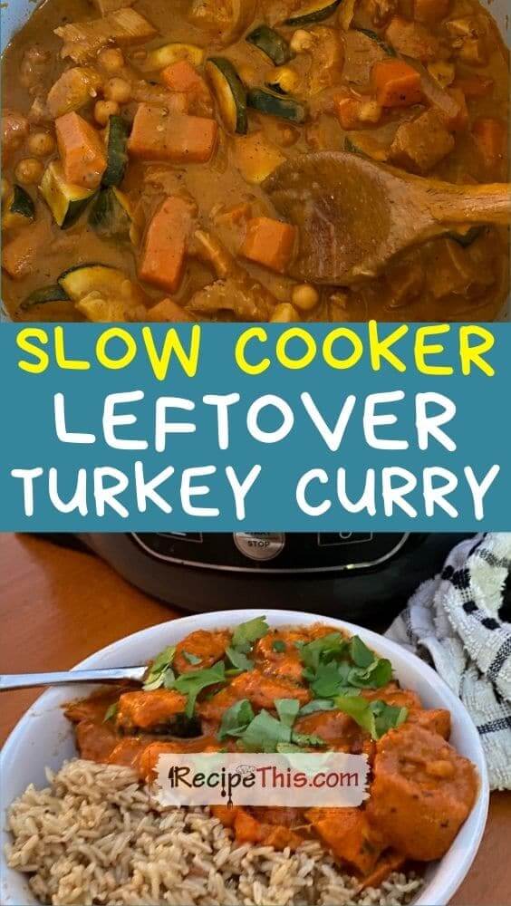 slow cooker turkey curry recipe