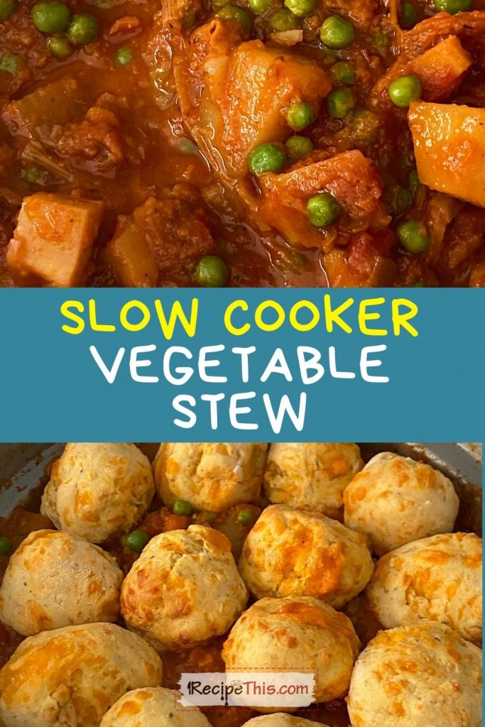 slow cooker vegetable stew