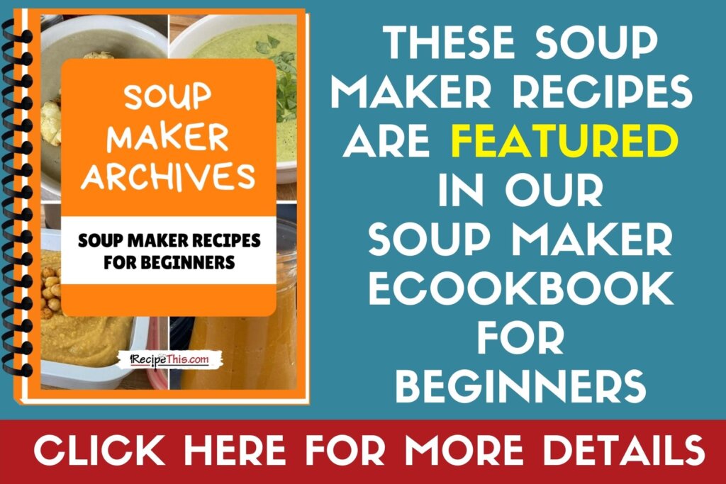 Recipe This, Soup Maker Accessories