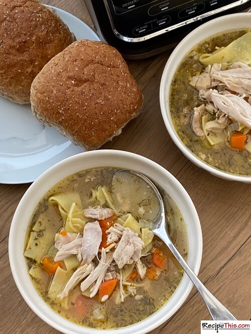 Chicken Pot Pie Soup in the Philips Soup Maker