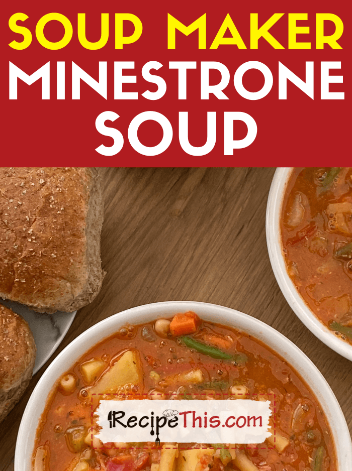 Minestrone Soup In Soup Maker