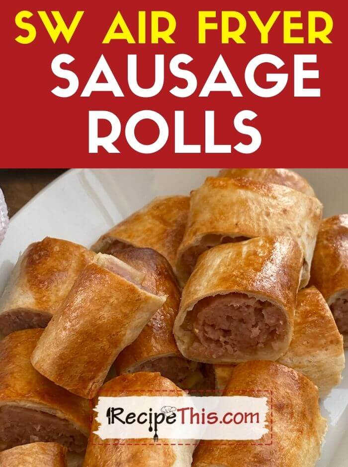 sw air fryer sausage rolls