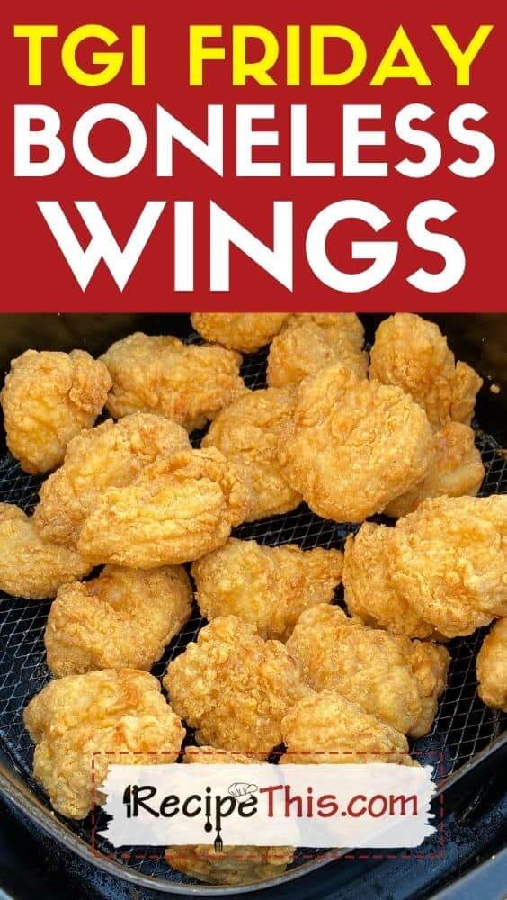 Frozen Boneless Wings In The Air Fryer – Melanie Cooks