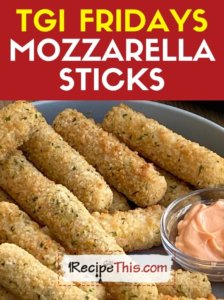 tgif mozzarella sticks