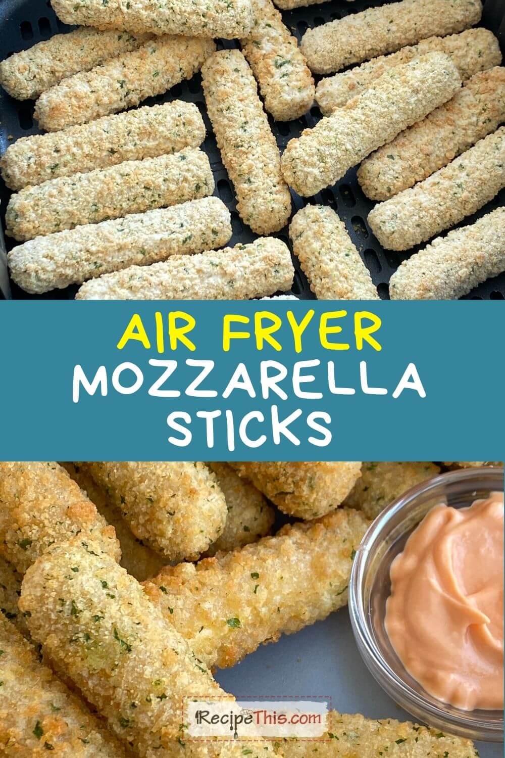 Recipe This TGI Friday’s Mozzarella Sticks In The Air Fryer