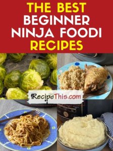 the best beginner ninja foodi recipes at recipethis.com