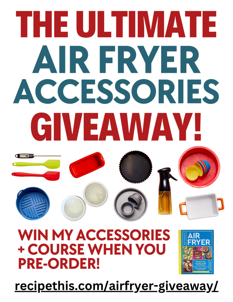 the ultimate air fryer accessories giveaway