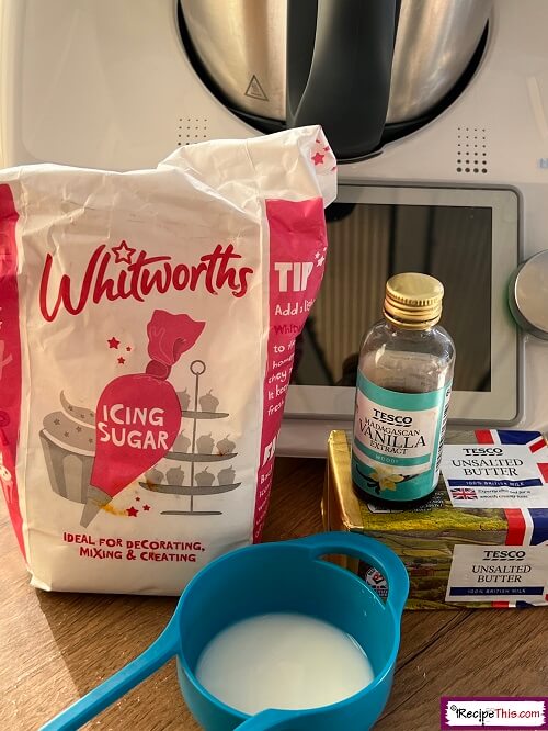 thermomix buttercream ingredients