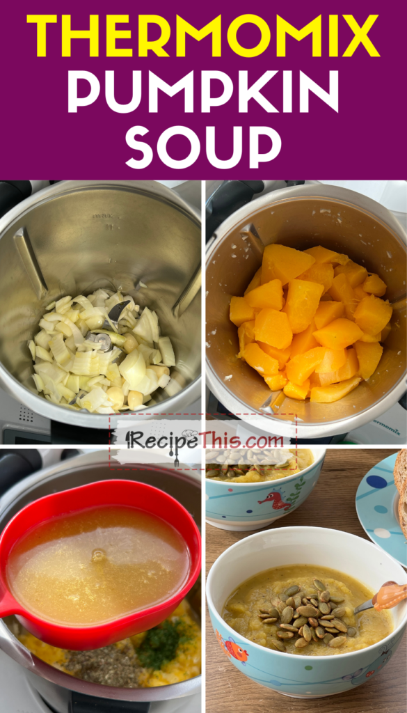 thermomix pumpkin soup step by step