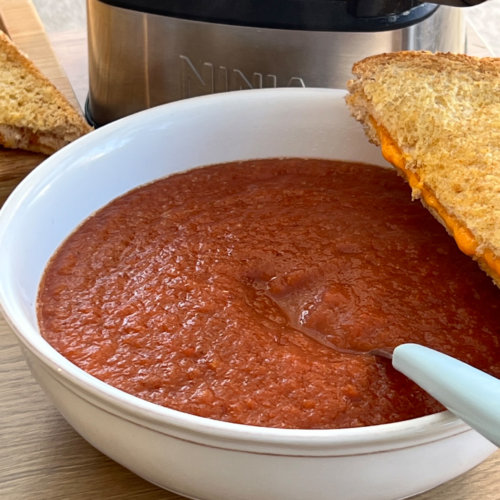 tomato soup in soup maker