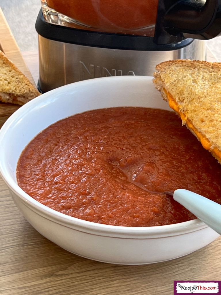 tomato soup in soup maker