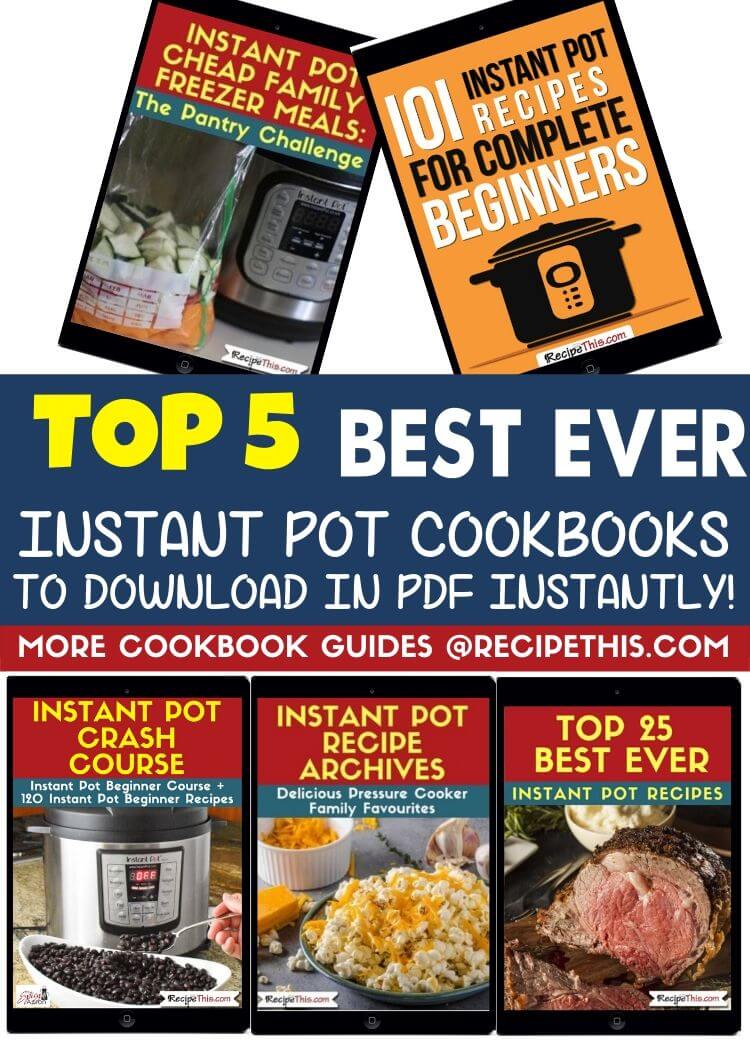 Best Instant Pot Cookbooks – PDF Download