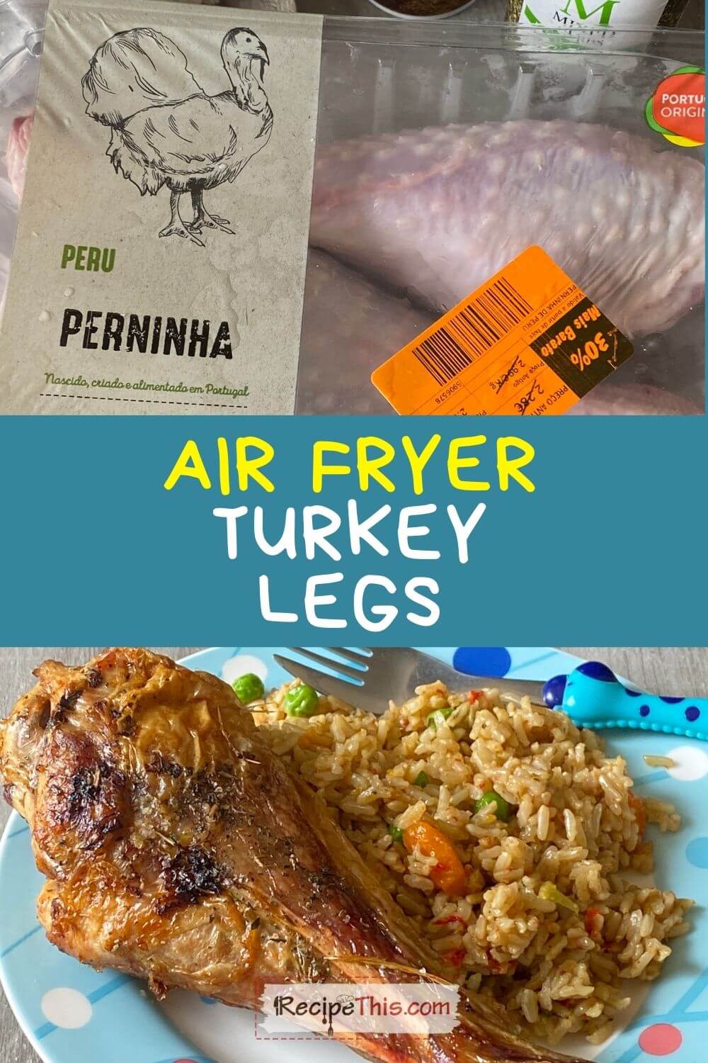 Recipe This Air Fryer Turkey Legs