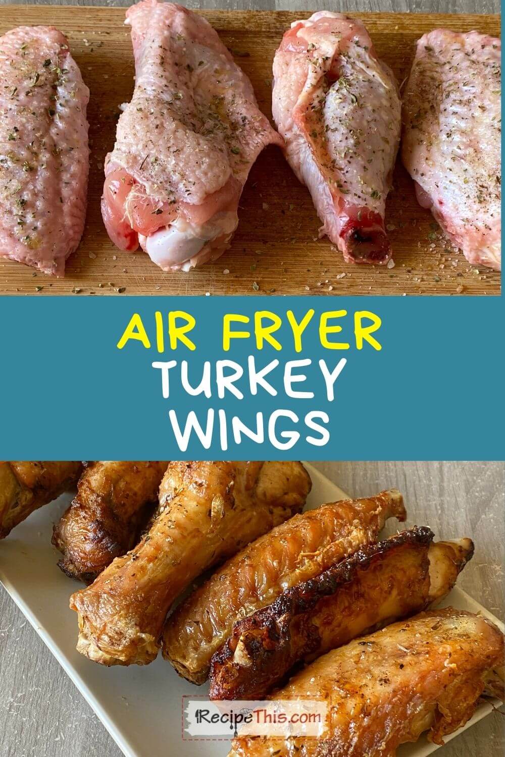 Recipe This Air Fryer Turkey Wings