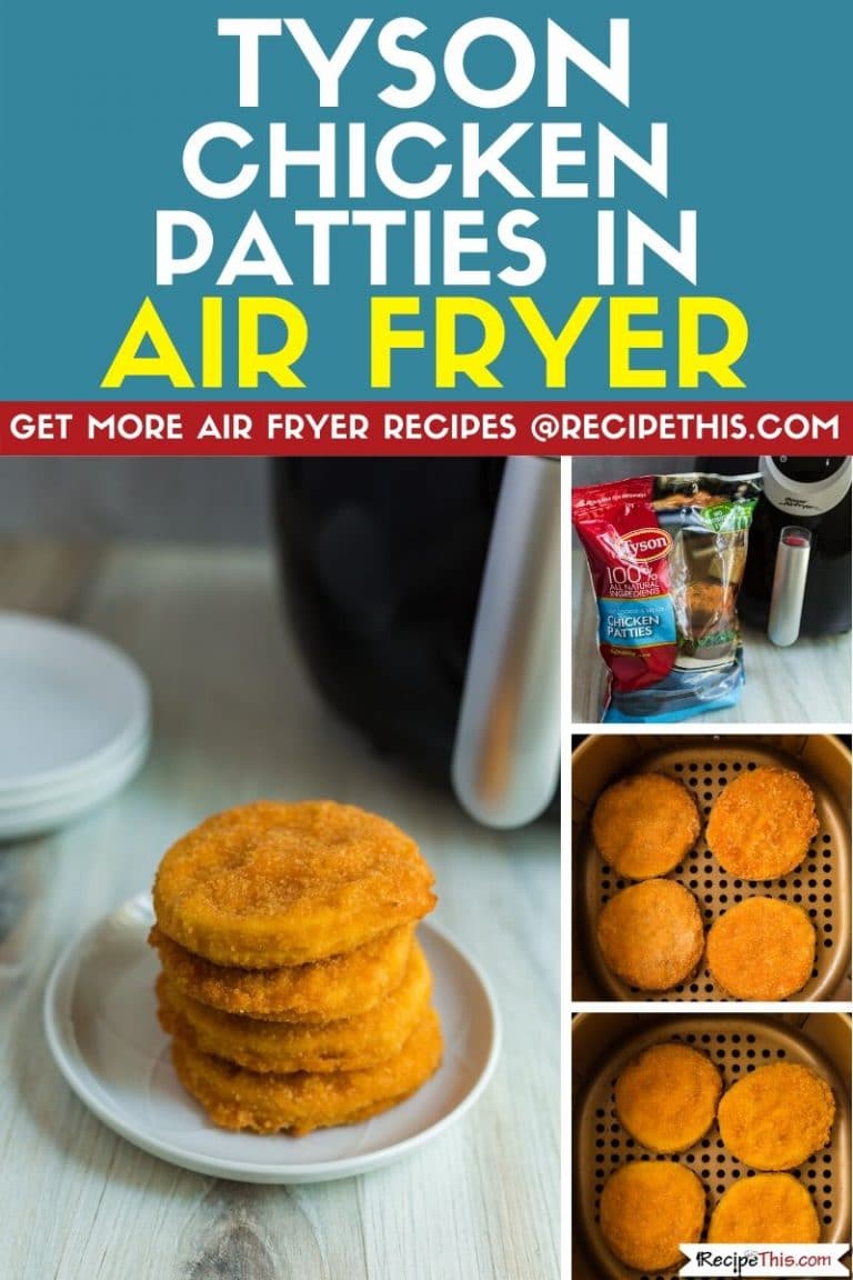 Recipe This Tyson Chicken Patties In Air Fryer