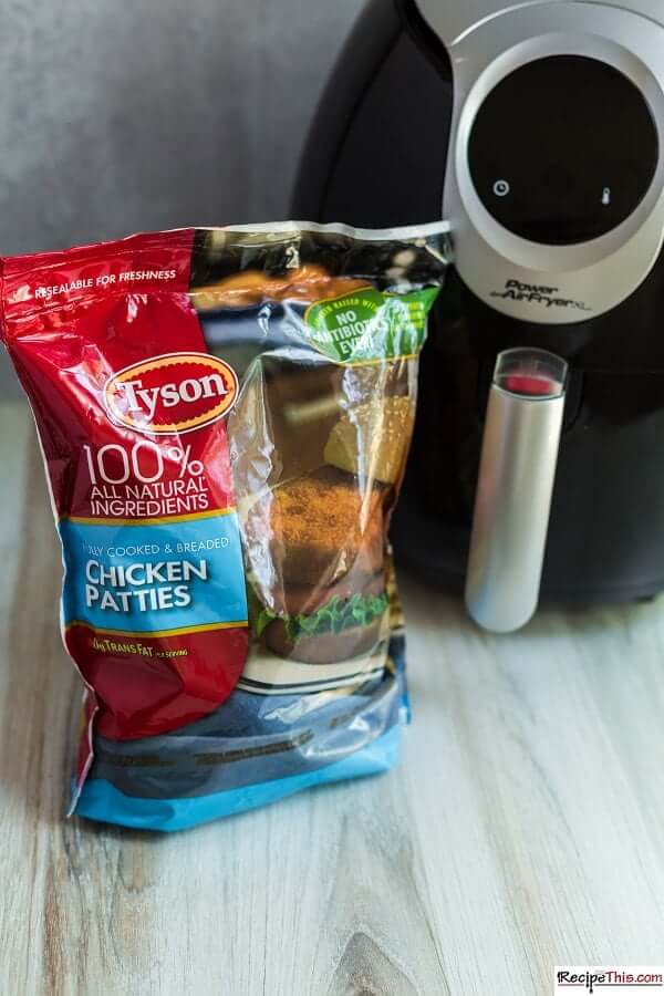 Tyson Chicken Patties Air Fryer