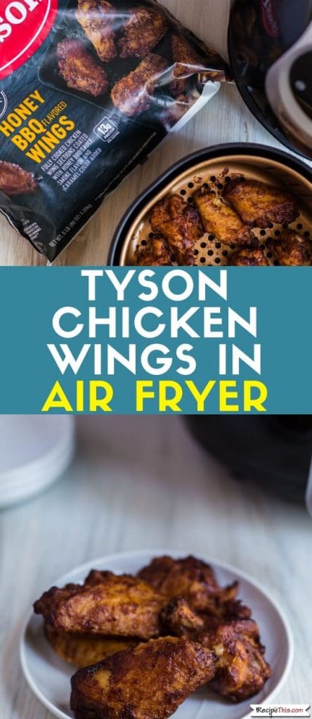 tyson chicken wings in air fryer at recipethis.com