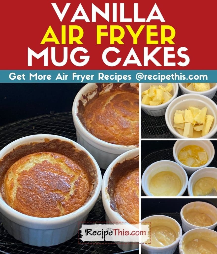 Mug cake 2025 in air fryer