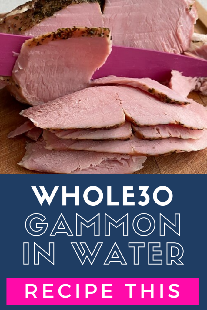 whole30 gammon in water